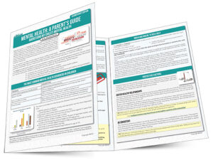 Mental Health: A Parent's Guide, Elementary Edition - NYC Edition