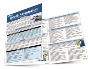 Chronic Absenteeism laminated guide