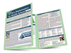 MTSS & Mathematics for Middle School laminated guide